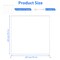 6.6ft Square Wedding Arch Stand, Heavy-Duty White Backdrop Frame for Party Decor
